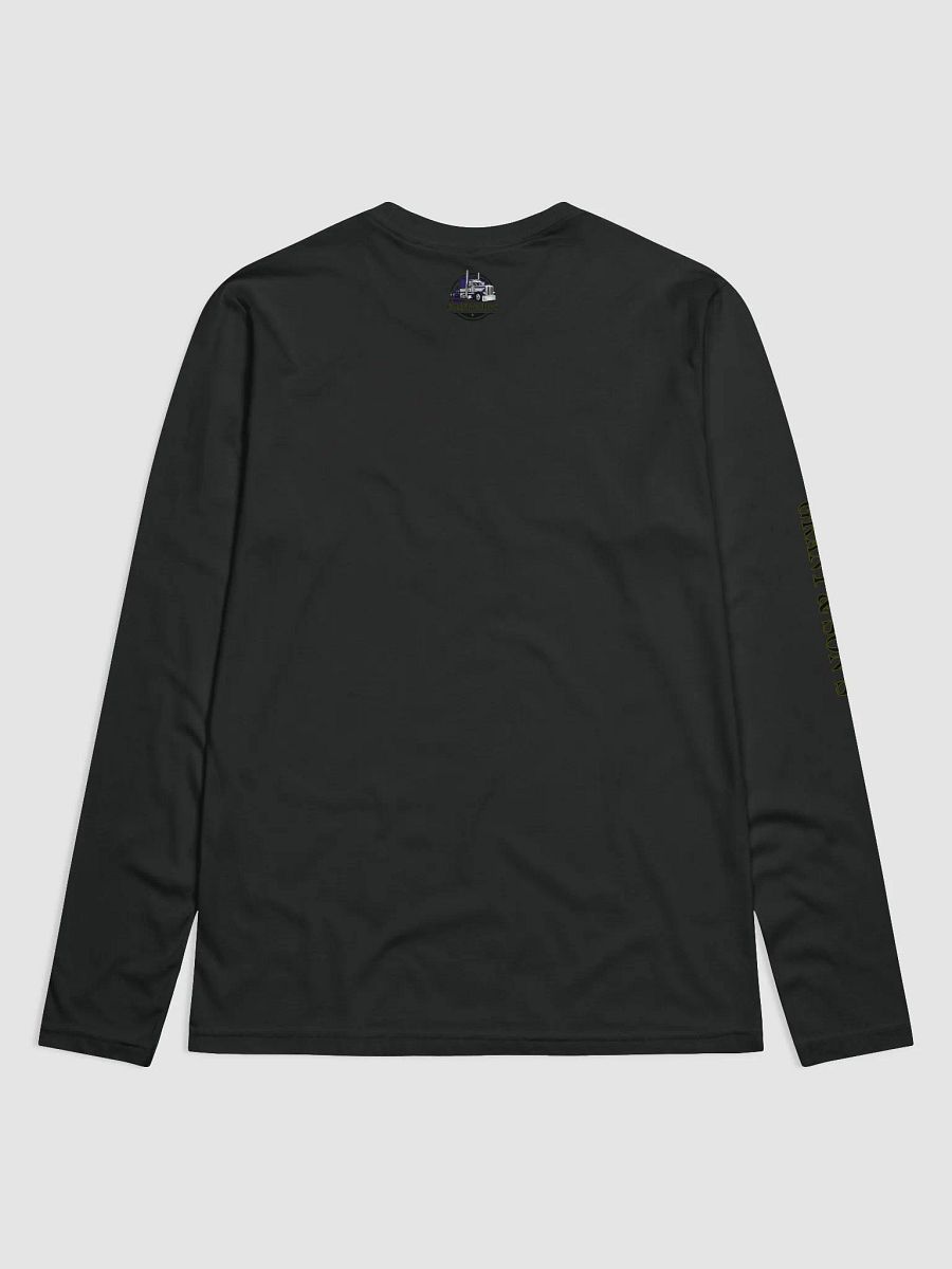Grant & Son's Purple Rays Sim Trucker Logo Long Sleeve product image (2)