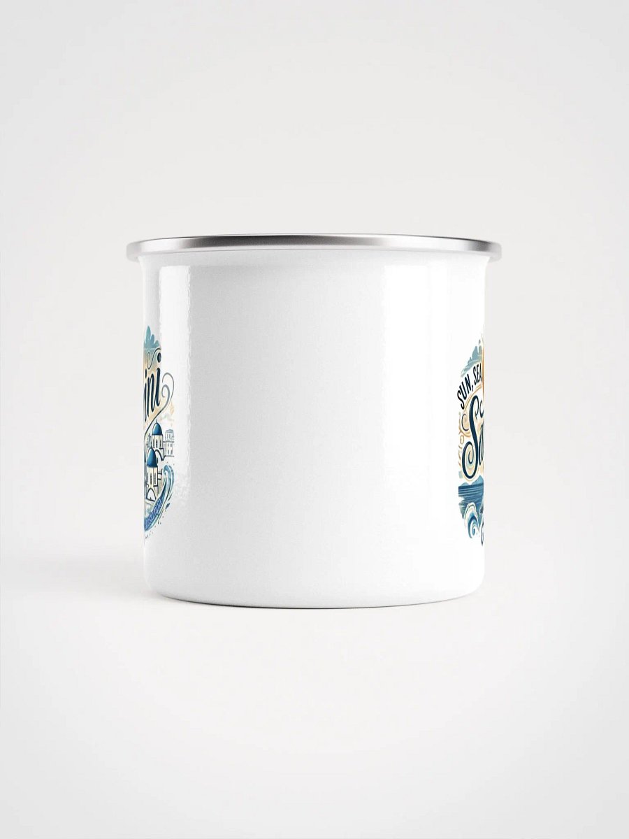 Santorini Dreams Enamel Mug product image (2)