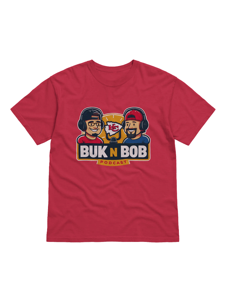 Buk N Bob Podcast Logo T-Shirt Image Dye product image (10)
