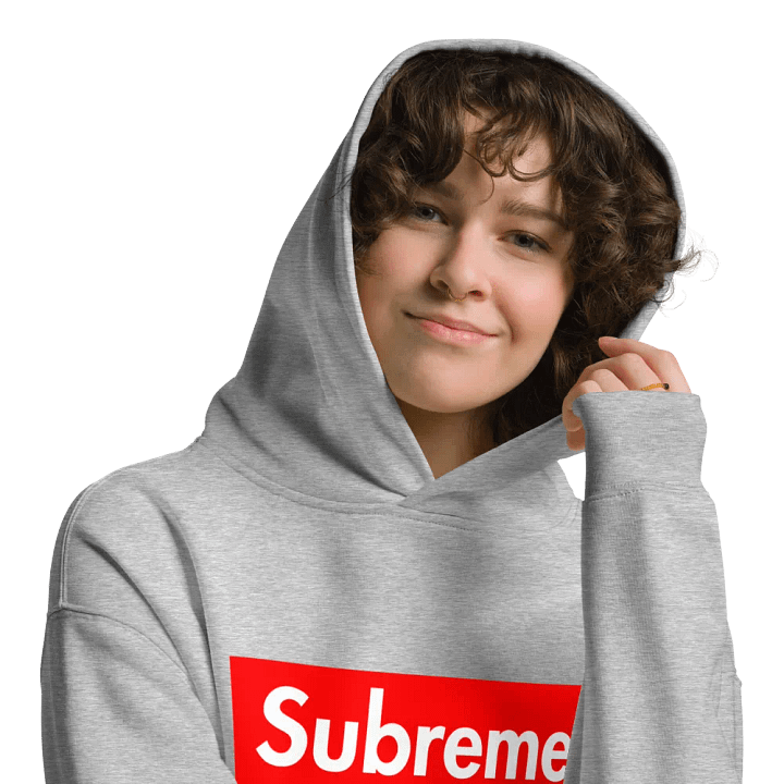 'Subreme' Arab Parody Oversized Hoodie product image (2)