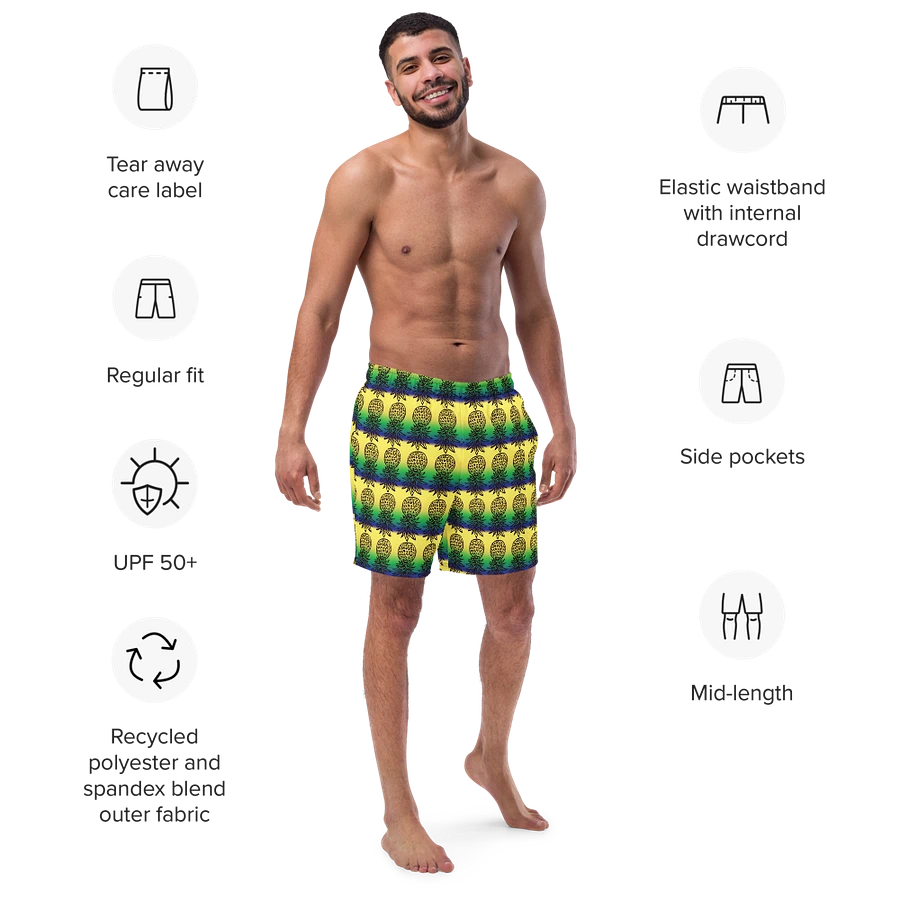 Upside Down Pineapples Swimming Trunks product image (17)