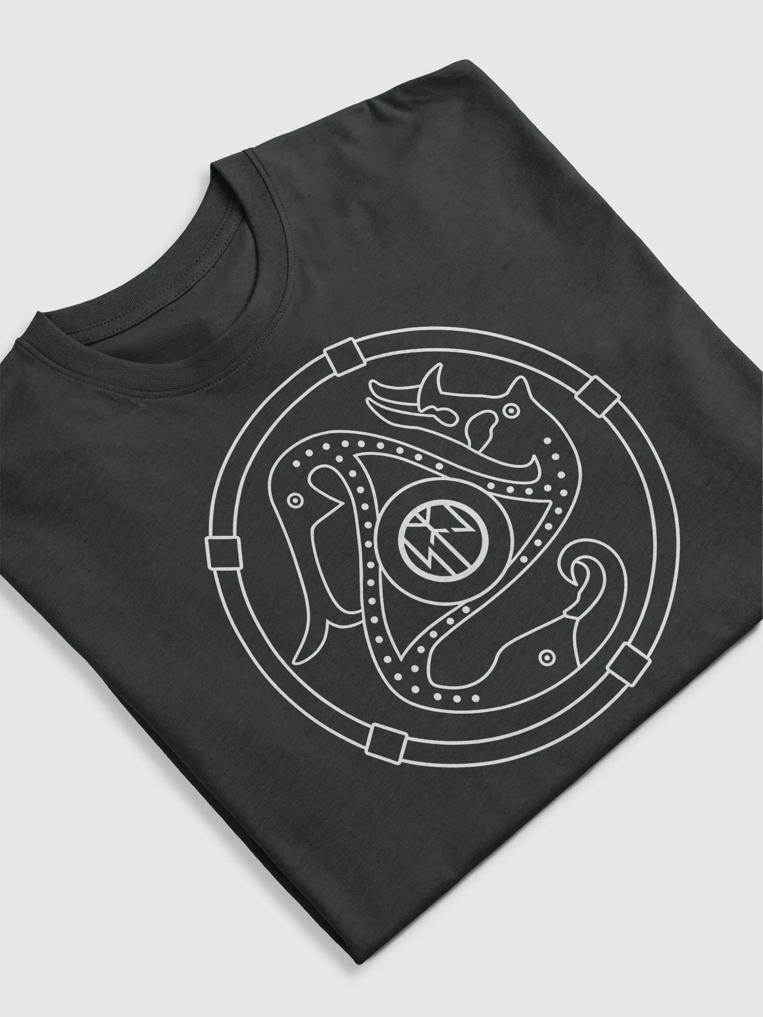 Tri-Beast Nordic Triskelion T-shirt (pure cotton) product image (4)