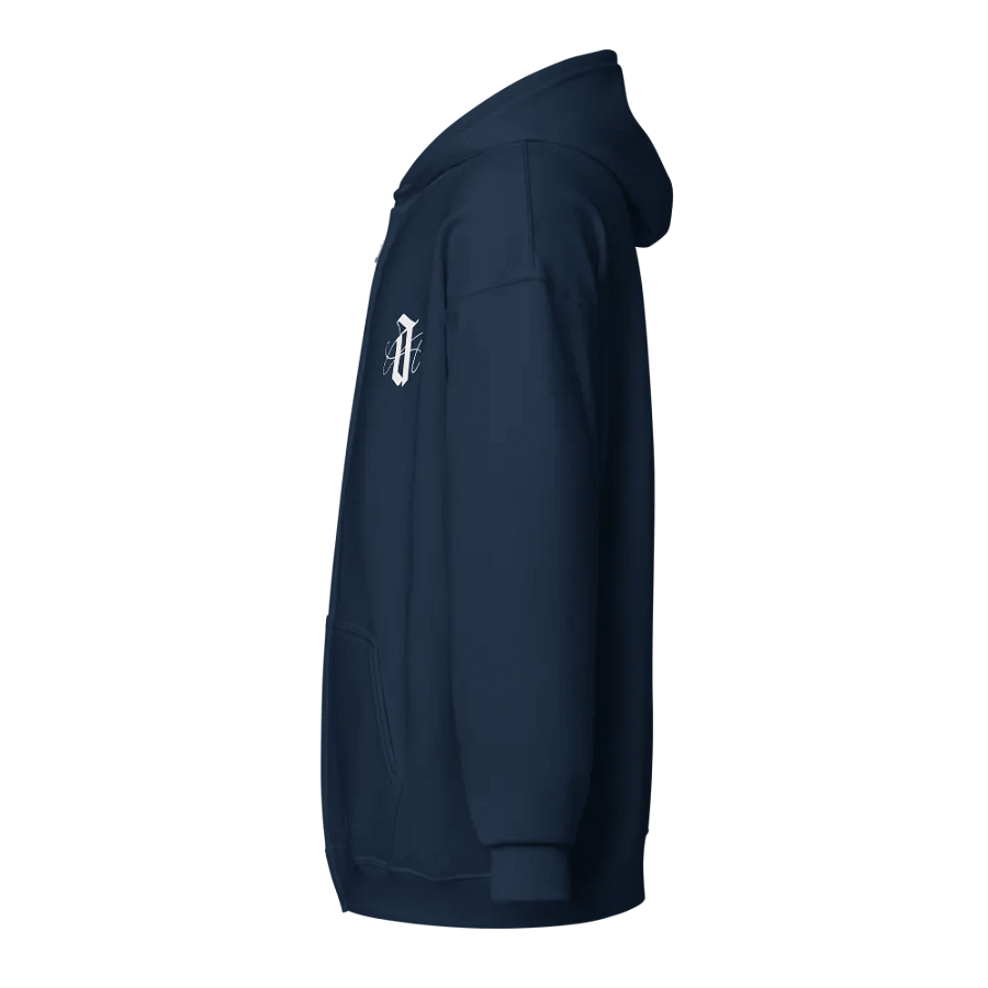 Artistic A Calligraphic Zip Hoodie product image (15)