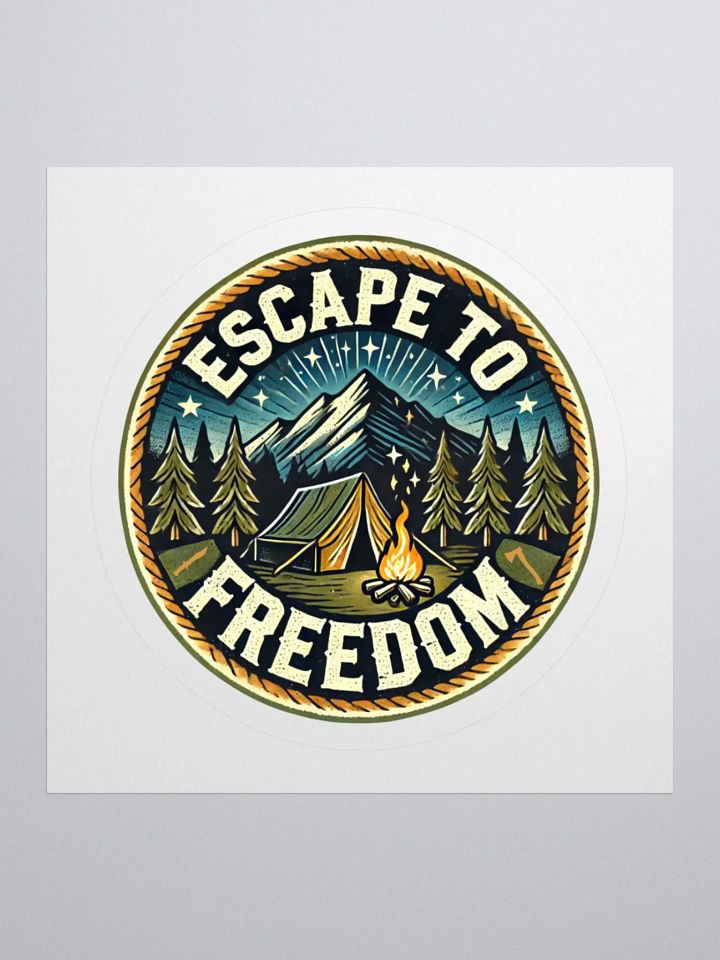 Escape to Freedom Adventure Stickers product image (1)