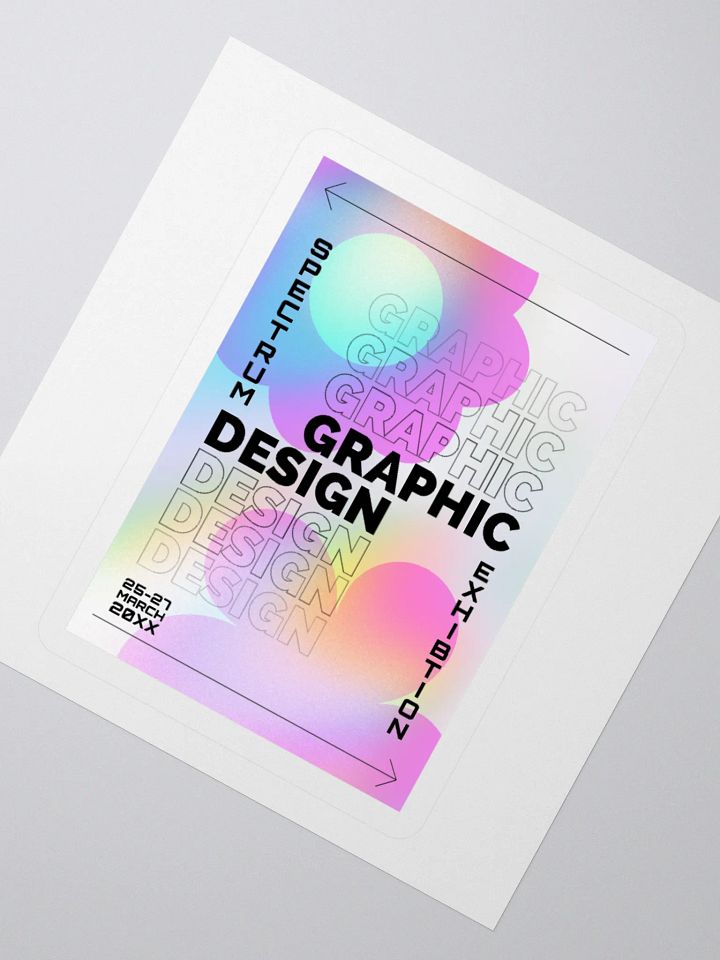 Spectrum Exhibition Kiss Cut Stickers product image (7)