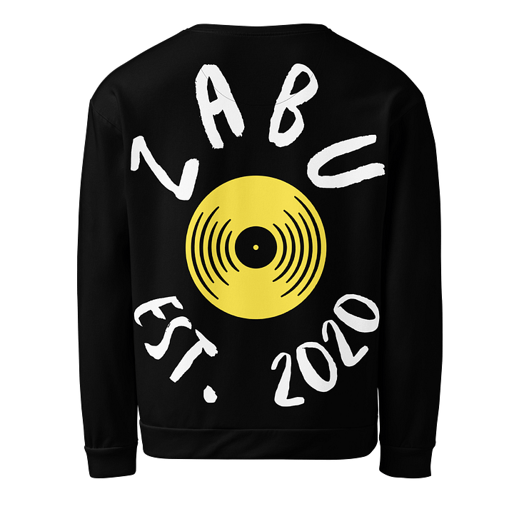 Retro Rave Revival All-Over Print Sweatshirt product image (2)
