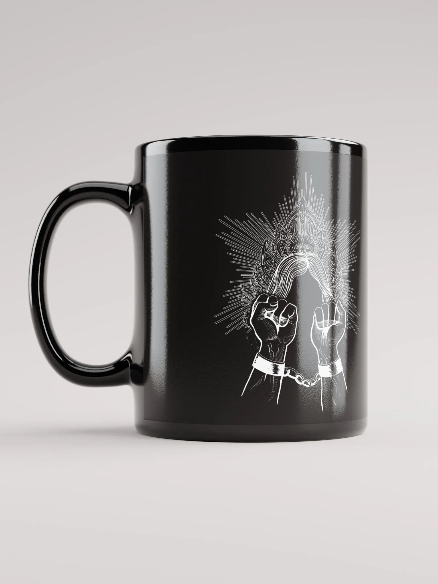 Headdress & Manacles Black Mug product image (11)