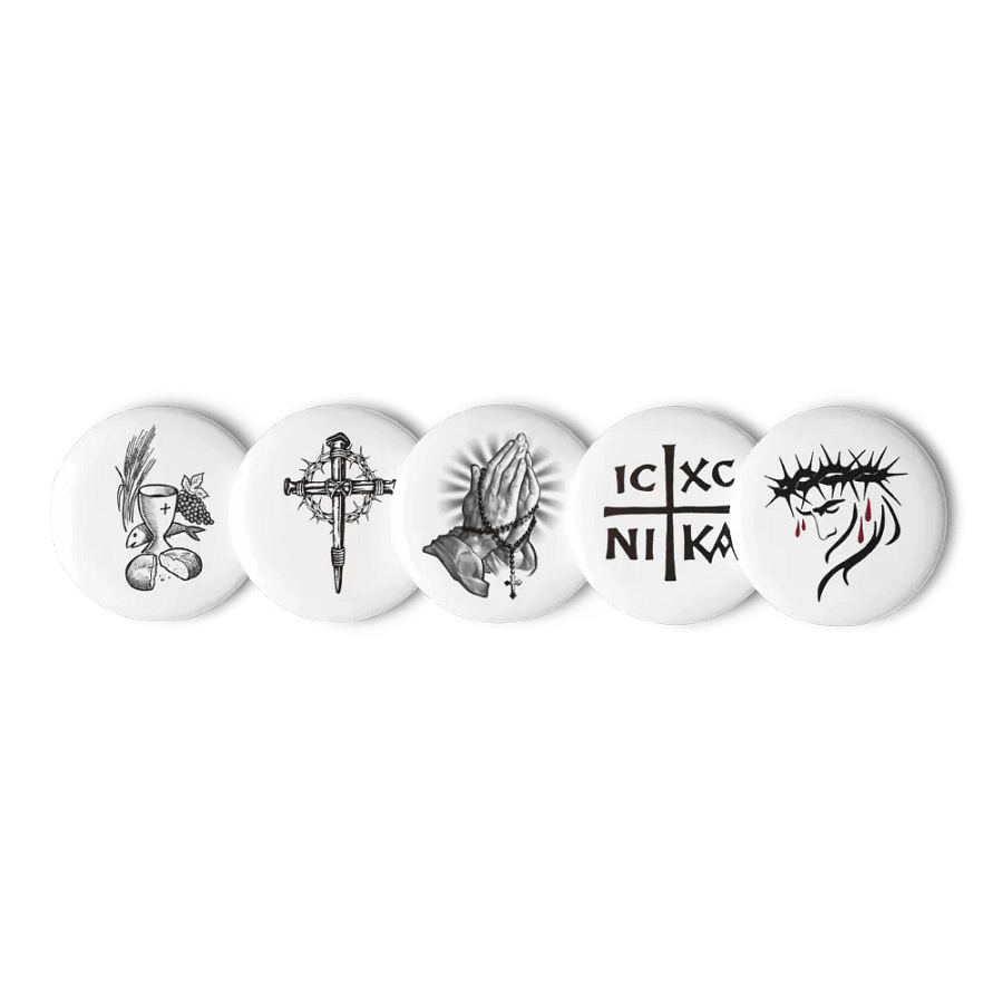 Christian Signs 1 Pin Button Set product image (3)