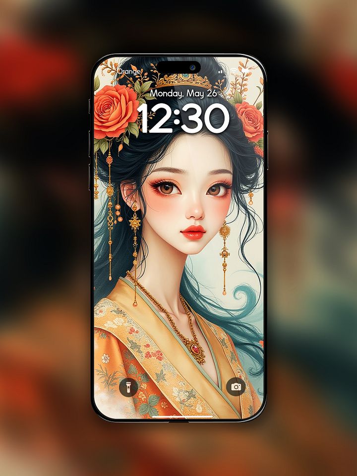33 Japanese Kimono Geisha Girls : Wallpapers & Lock Screen Videos product image (1)