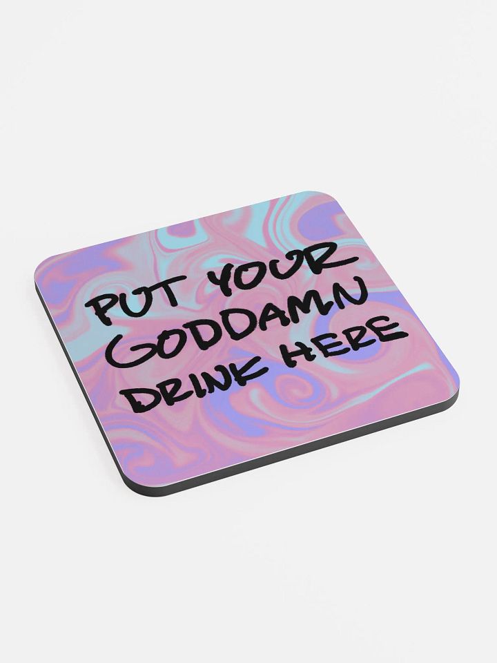 PYGDH coaster (trippy marble #1) product image (2)