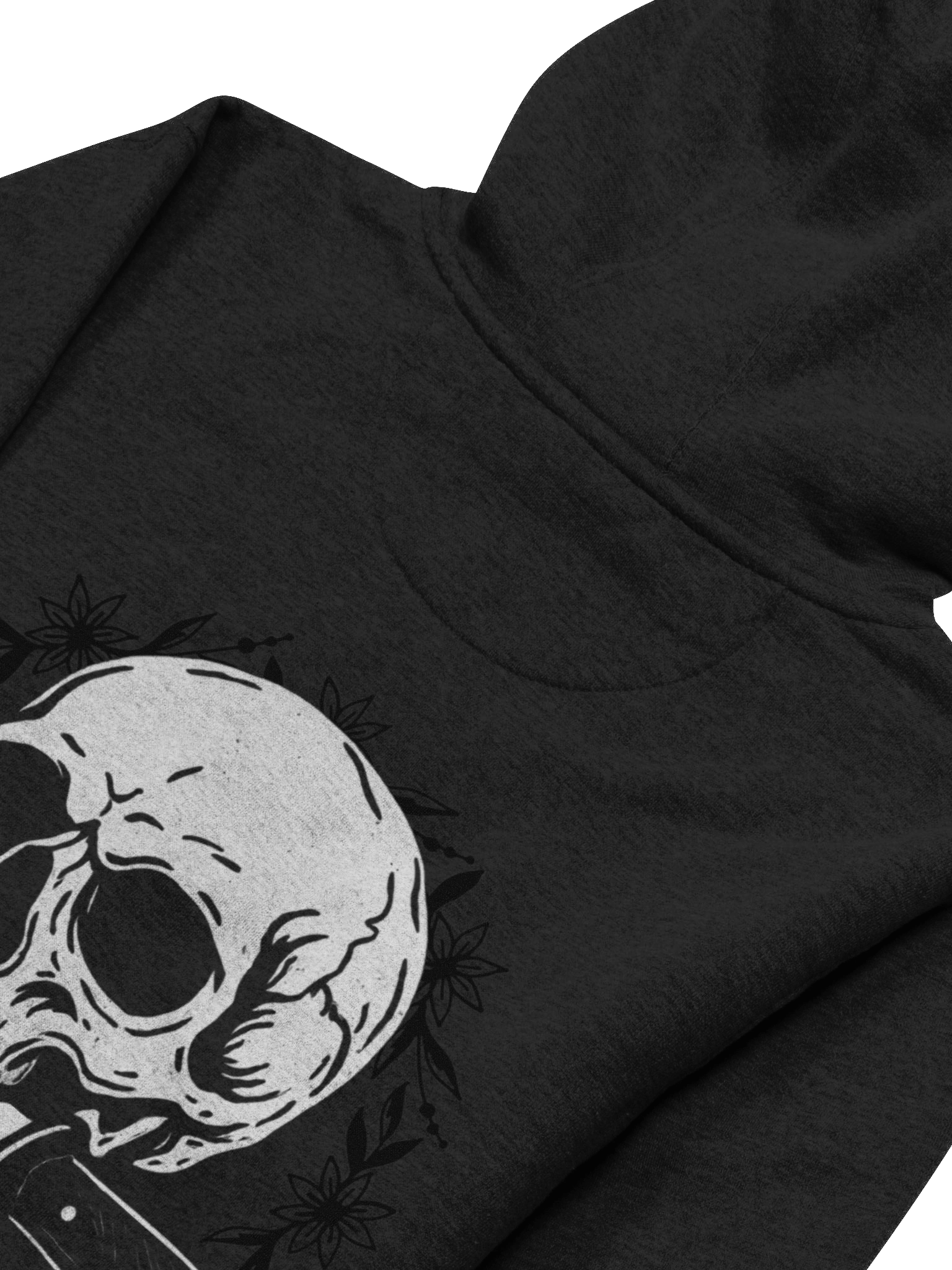 Skull & Knife - Unisex Hoodie (Black) product image (4)