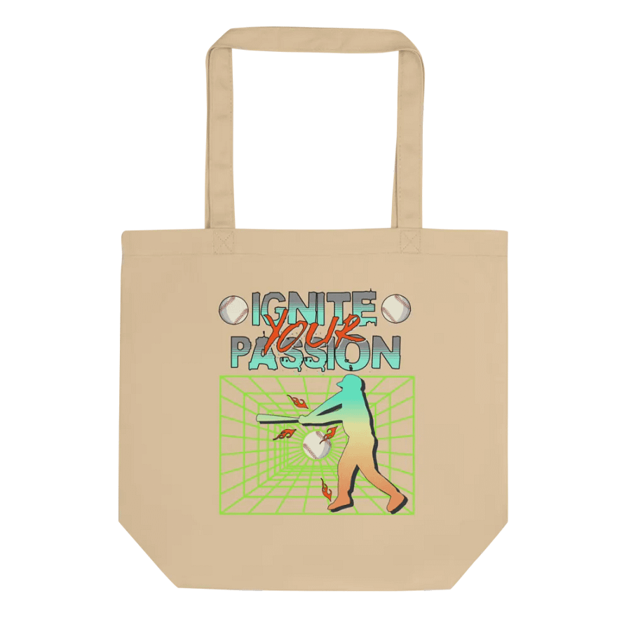 Ignite Your Passion Baseball Tote Bag product image (1)