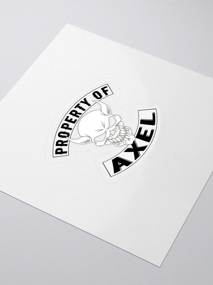 Property of Axel Sticker product image (3)
