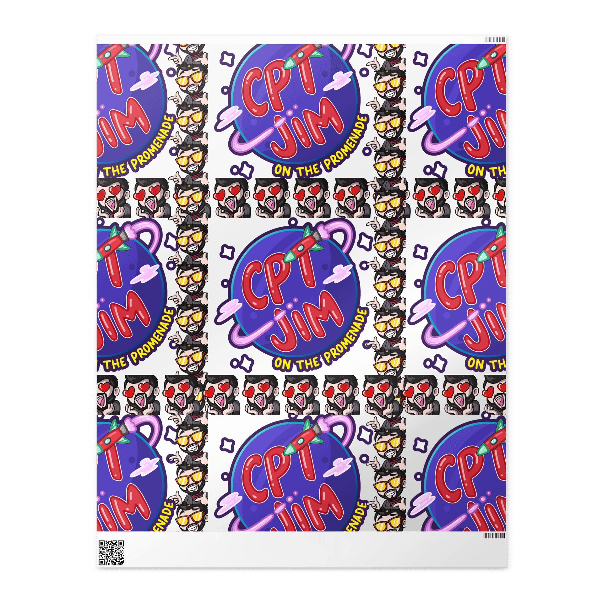 Captain Jim Wrapping Paper product image (2)