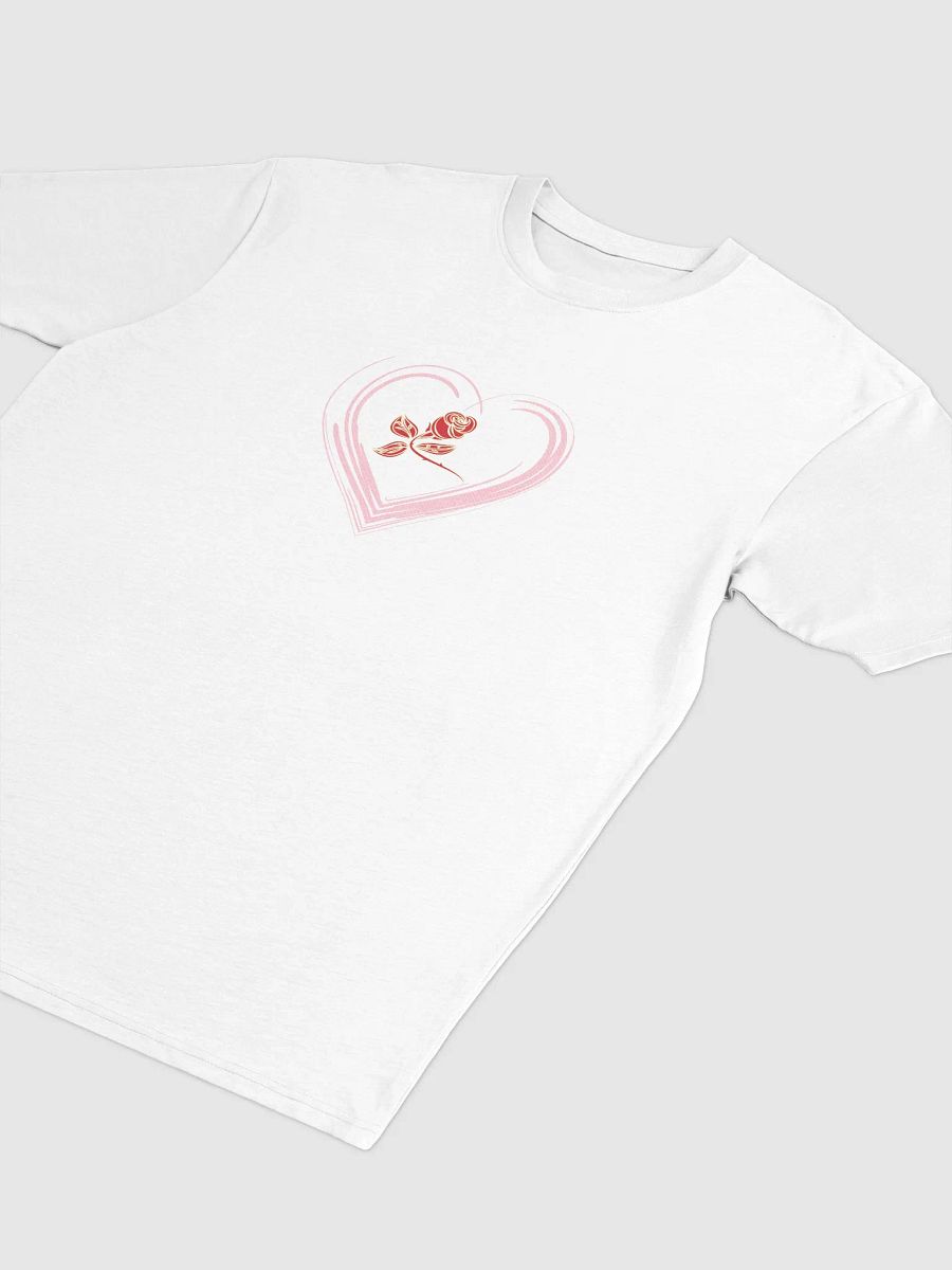 Elegant Rose Heart Tee product image (3)