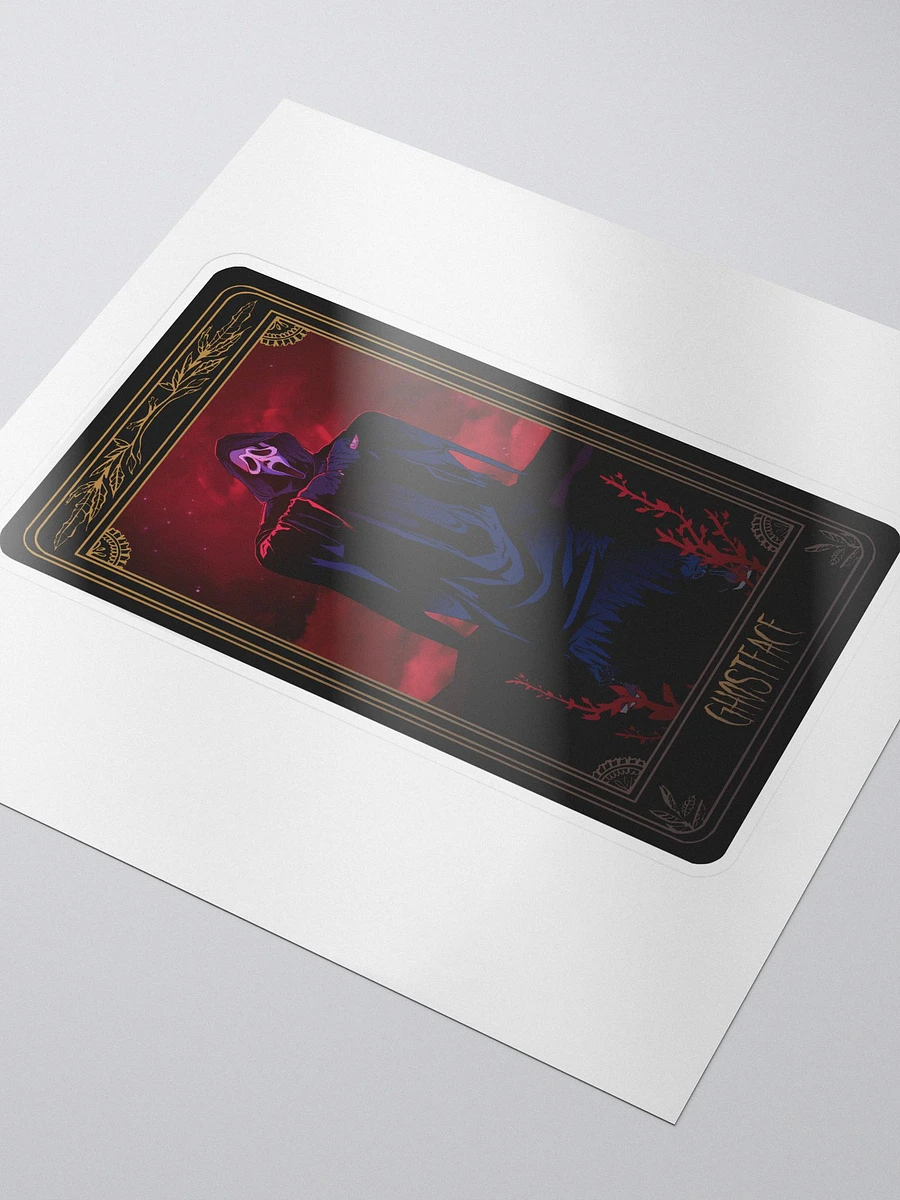 Ghostface Tarot Card Sticker product image (3)