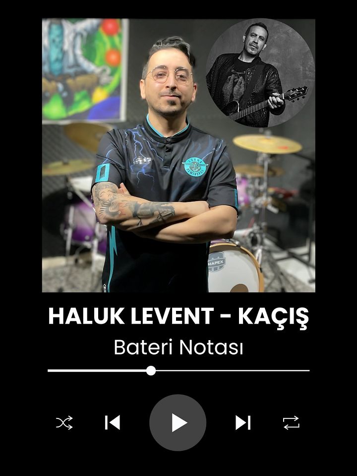 Haluk Levent - Kaçış Bateri Notası product image (1)