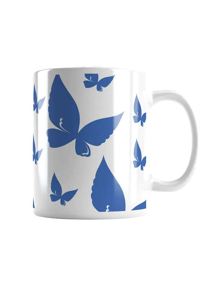 Blue Butterfly Silhouettes Mug product image (2)