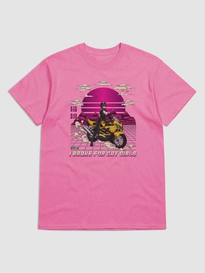 Biker Cat Girl T product image (2)
