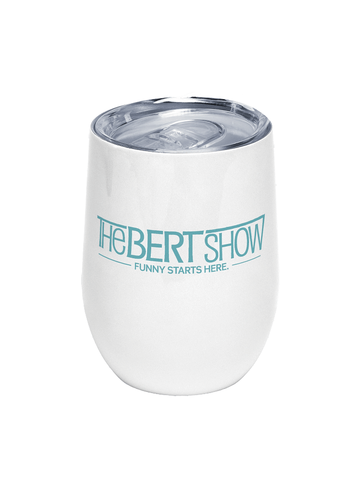 Bert Show Logo Wine Tumbler product image (1)