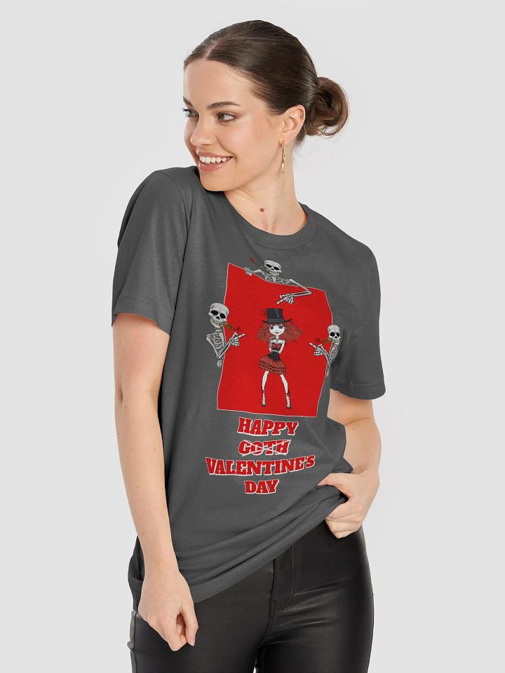 Happy Goth Valentine's Day T-shirt product image (2)