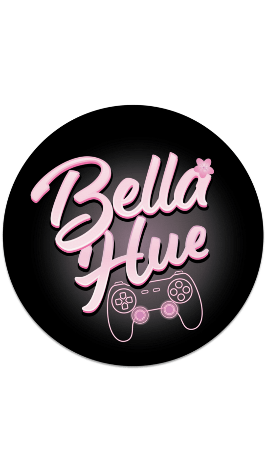 'Bella Hue' Circle Sticker product image (1)