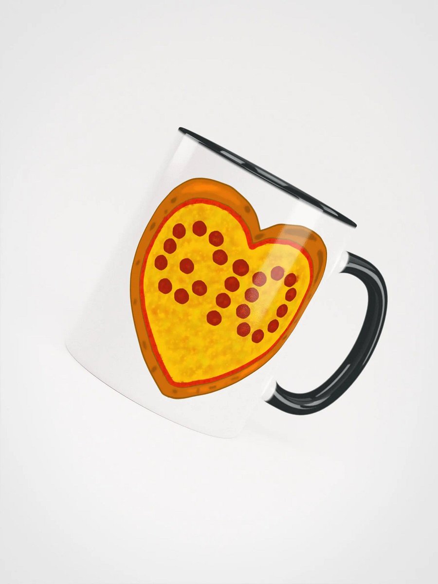Pizza Heart Dual Color Mug product image (4)