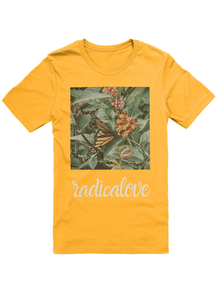 "butterflies" Comfort Tee - Yellow product image (1)