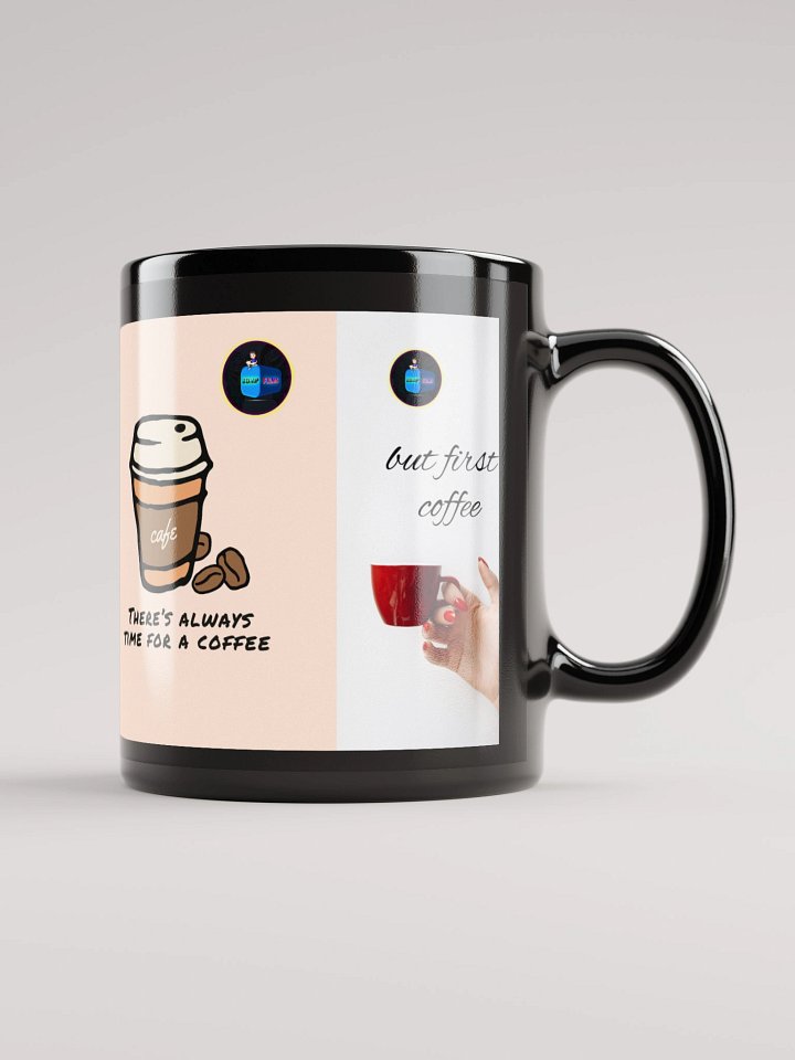 Black Glossy Mug product image (2)