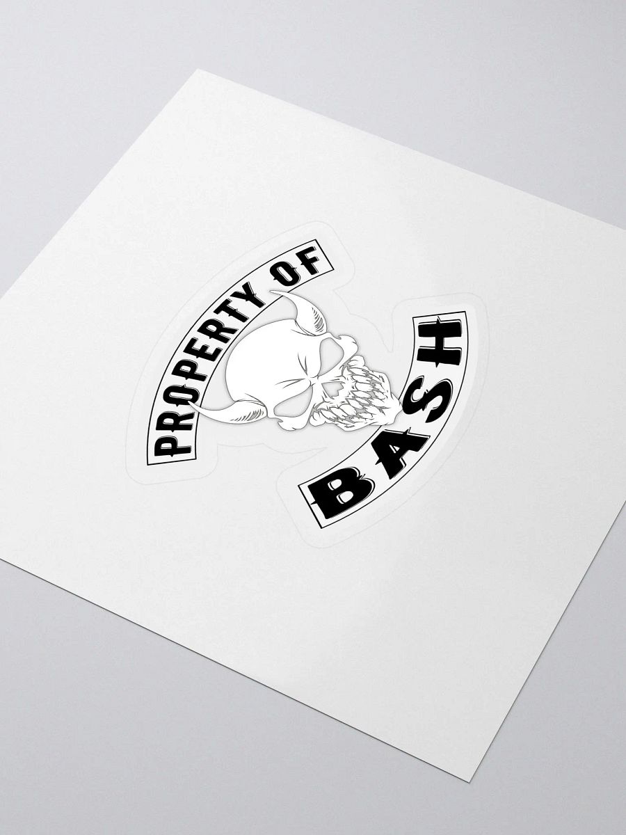 Property of Bash Sticker product image (3)
