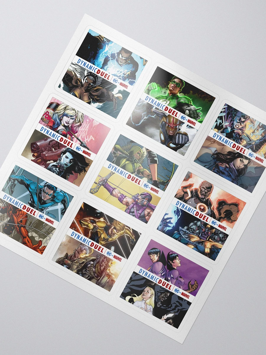 Dynamic Duel Episode Cover Stickers - Series 4 product image (2)