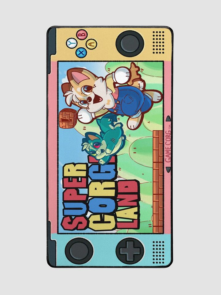 Corgi Land Desk Mat - 31.5"x15.5" product image (2)