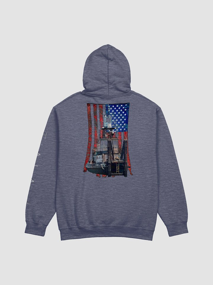 Terri L. Brusco Hoodie & CE Flage - Sleeve Twin Anchor Hoodie product image (2)