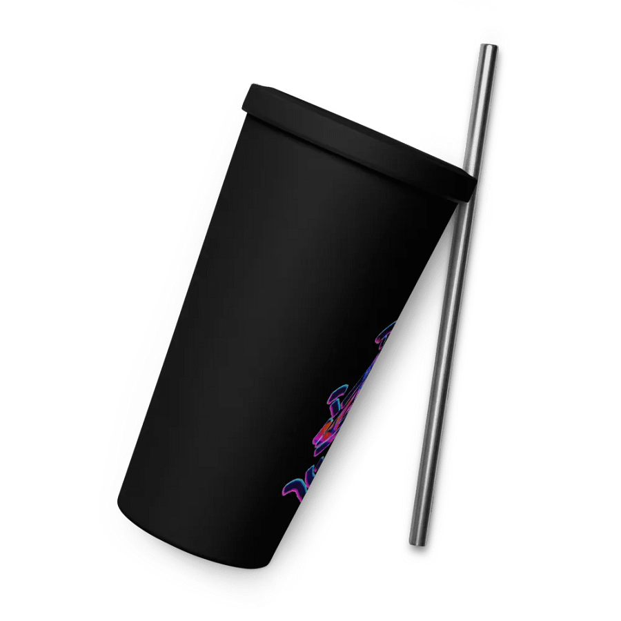 AR LOGO insulated cup with straw product image (9)