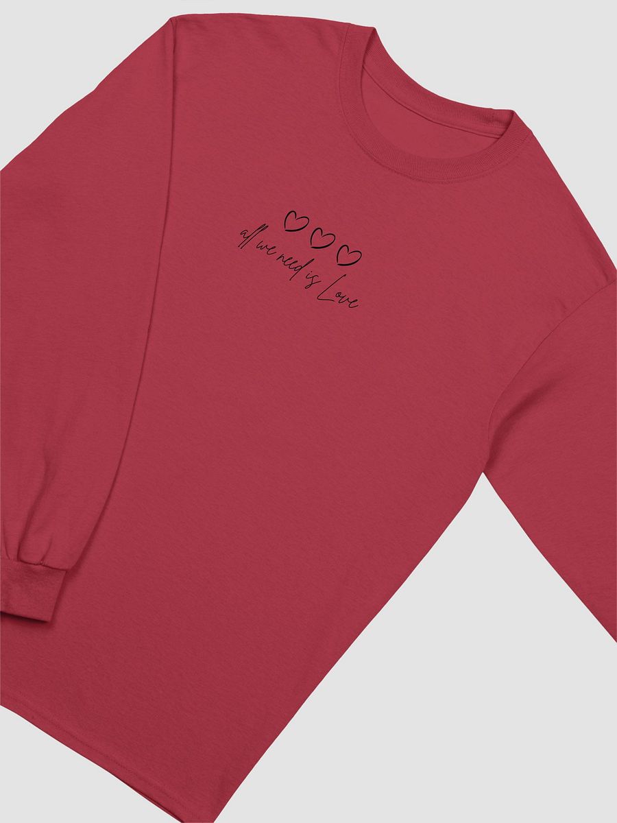 All we need is love | Unisex long sleeve product image (24)
