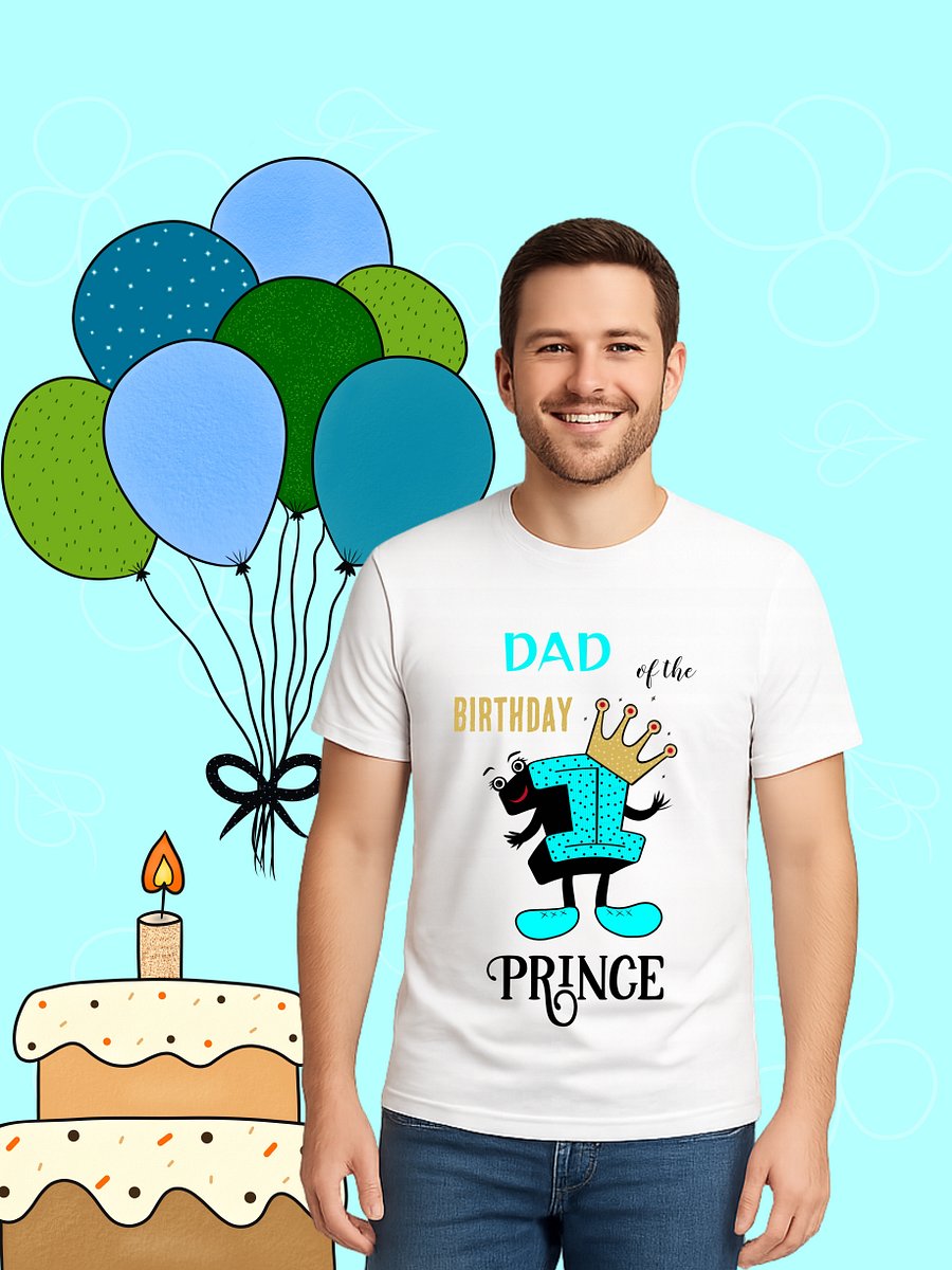 Number One Dad Birthday T-Shirt product image (1)