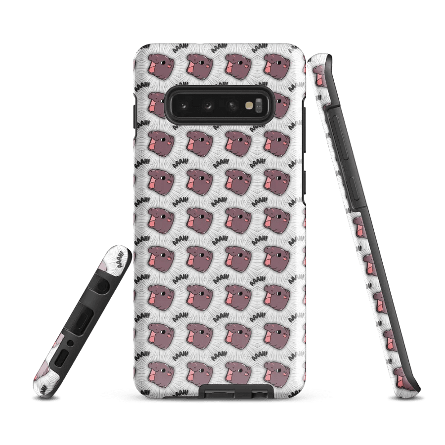 MOODENG'S WHITE AAAH! SAMSUNG® TOUGH CASE product image (1)