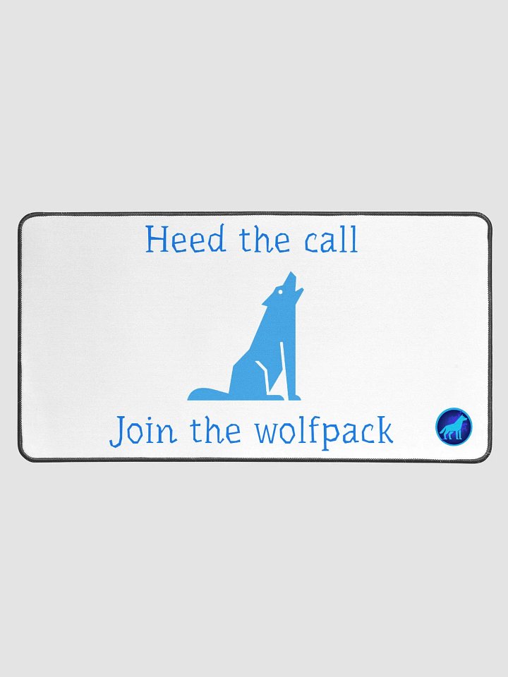 Join the Wolfpack Desk Mat product image (1)