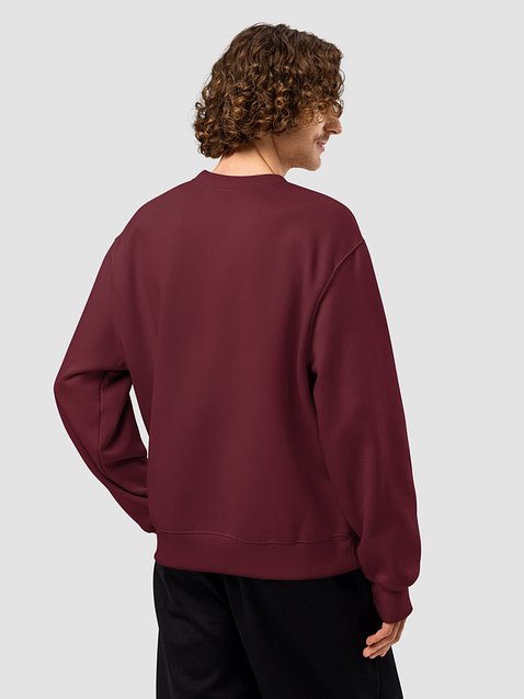 Photo showing Bella+Canvas Unisex Oversized Heavyweight Sweatshirt