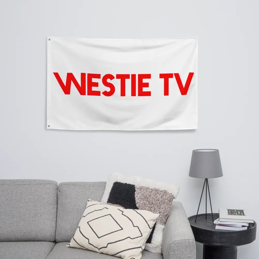 Westie TV Flag product image (8)