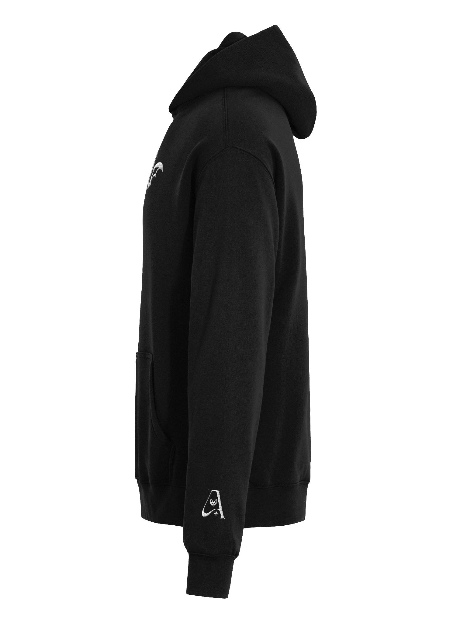 Embroidered Bat Unisex Oversized Hoodie product image (2)