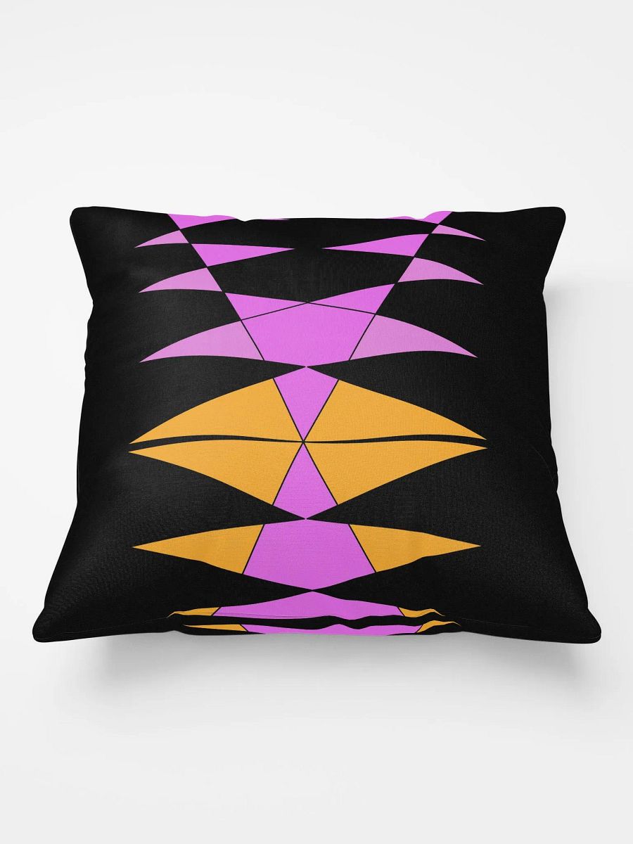 Orange and Purple Throw Pillows - Modern Geometric Pillows product image (2)
