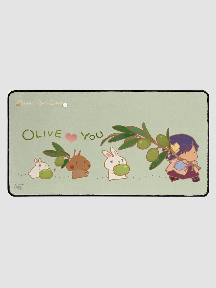 Olive You Desk Mat product image (1)