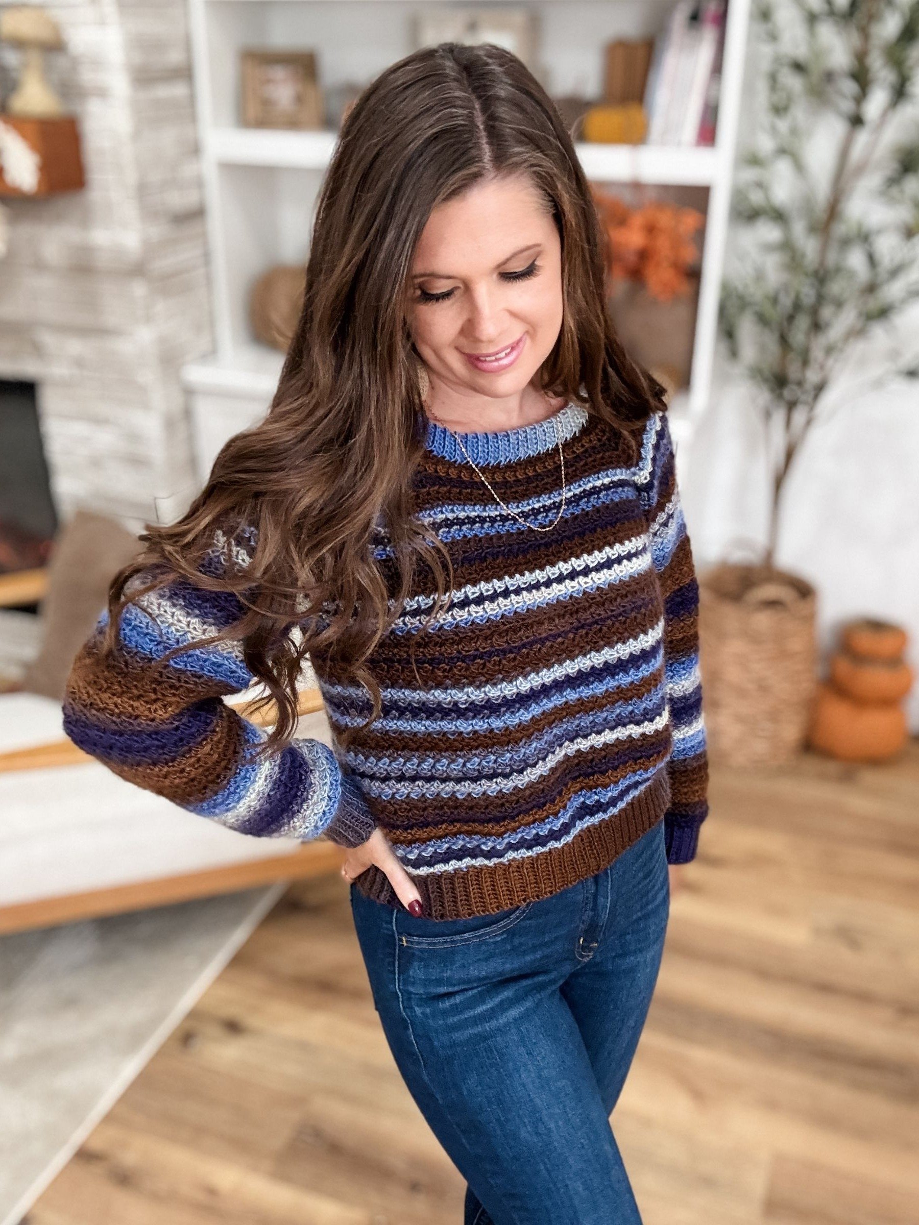 Suzette Raglan Sweater Crochet Pattern product image (5)