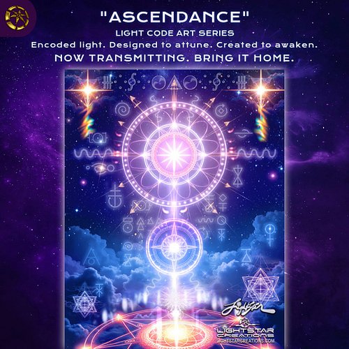🎨 ASCENDANCE — The Stars Were Never Far

You’re not ascending—you’re remembering. 🔭 ASCENDANCE is a celestial transmission fr...
