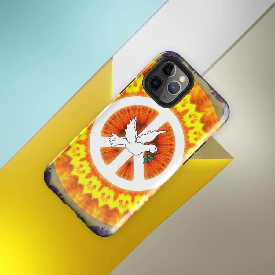 Hippie Phone Case u2013 Stylish Protection with a Peaceful Vibe product image (8)