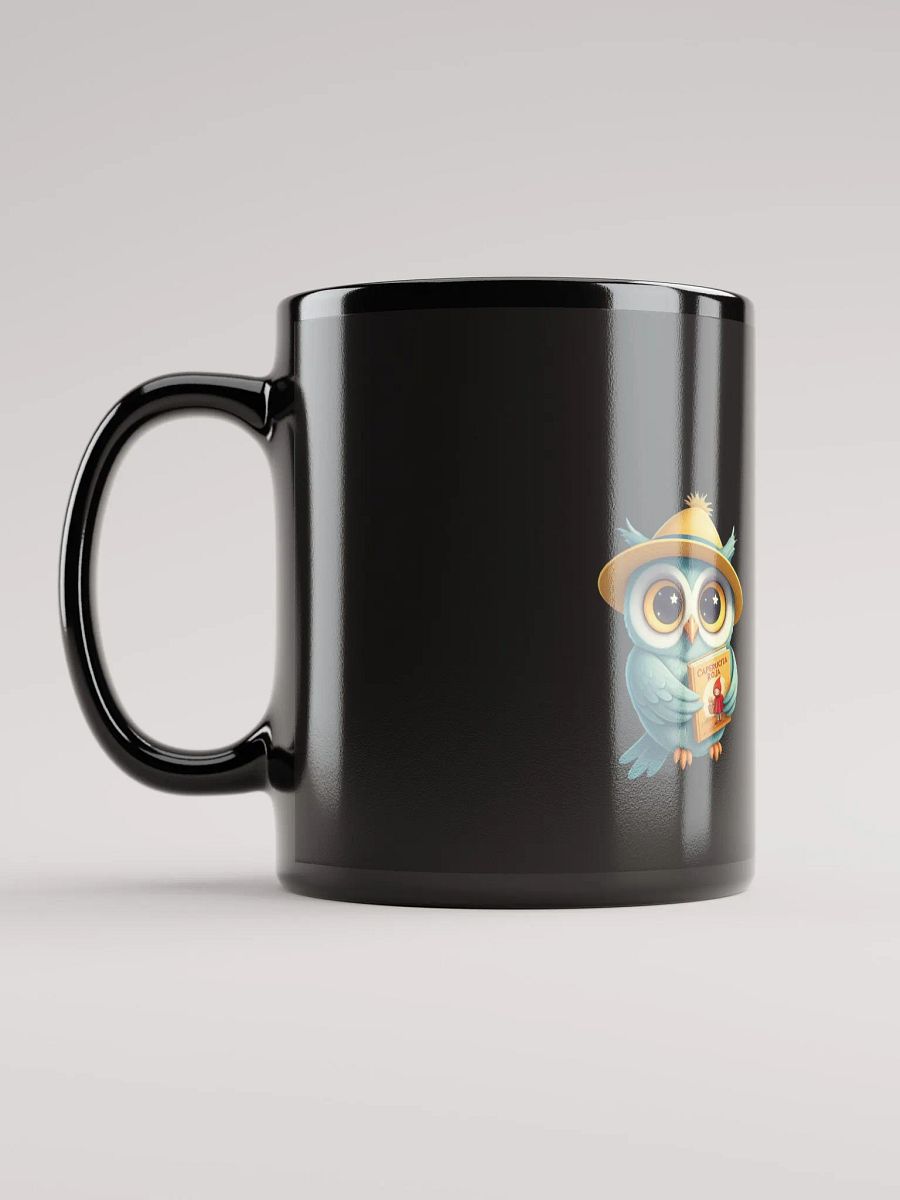 Whimsical Owl in Straw Hat Mug product image (6)
