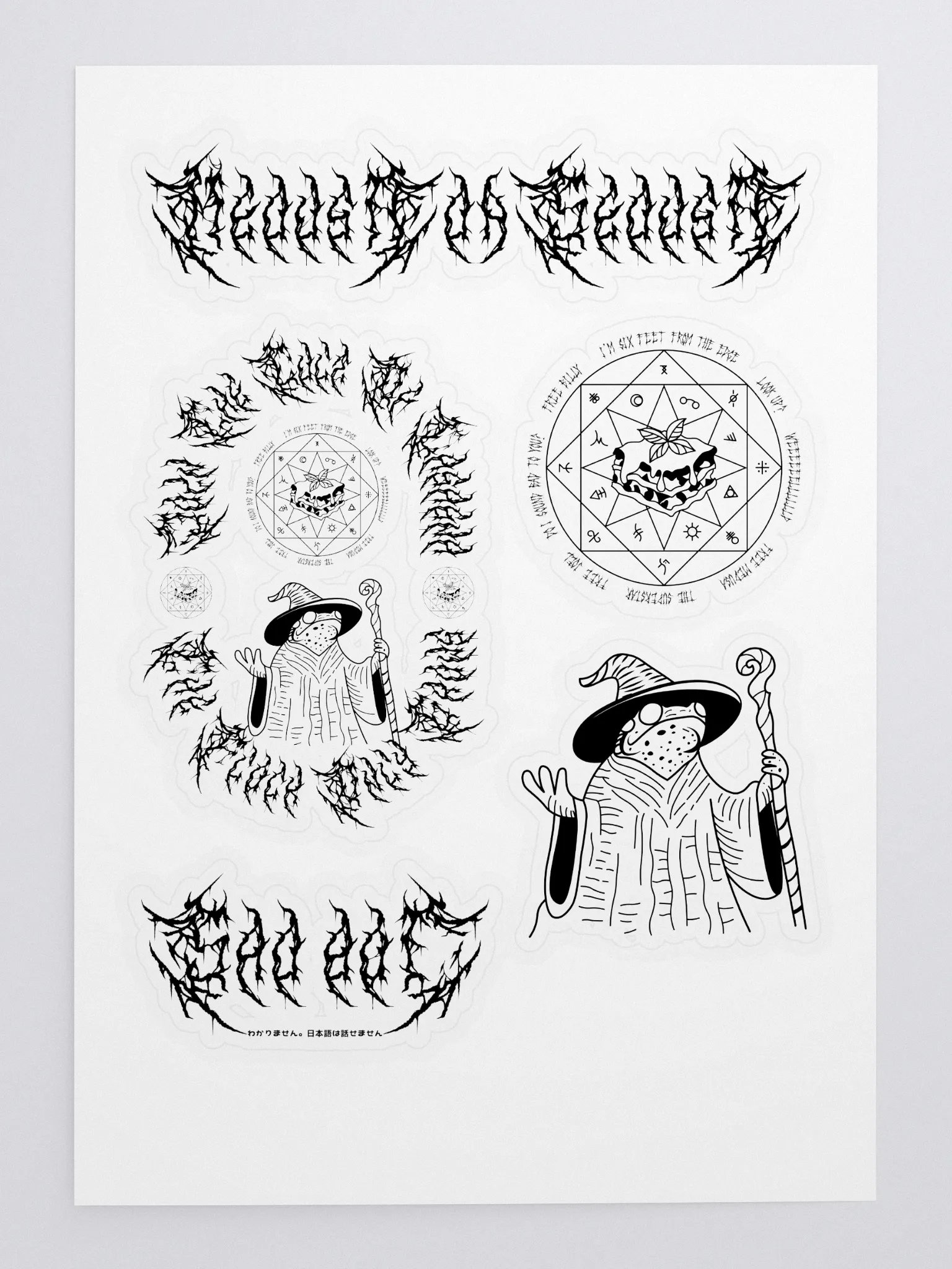 Medusa Cult Stickers product image (3)