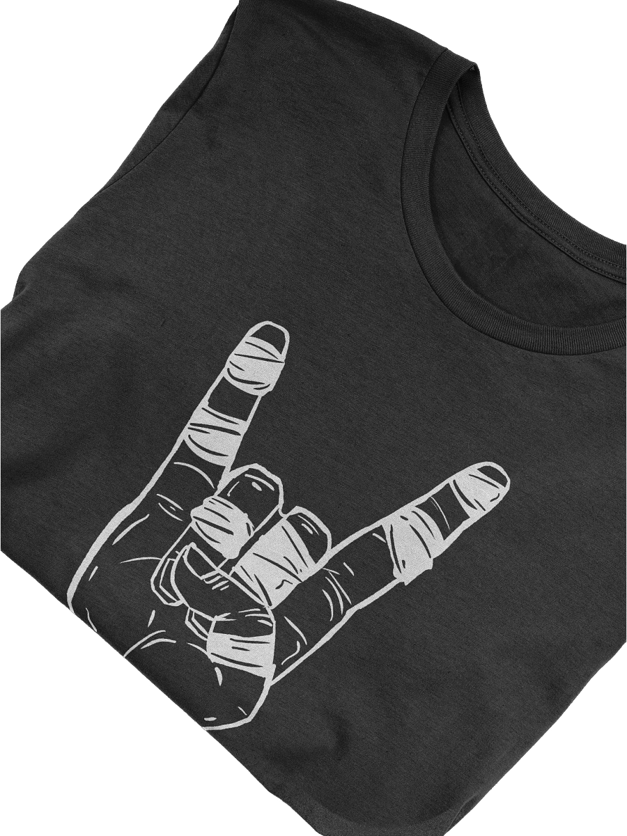 Taped climber hand horns T-Shirt product image (3)
