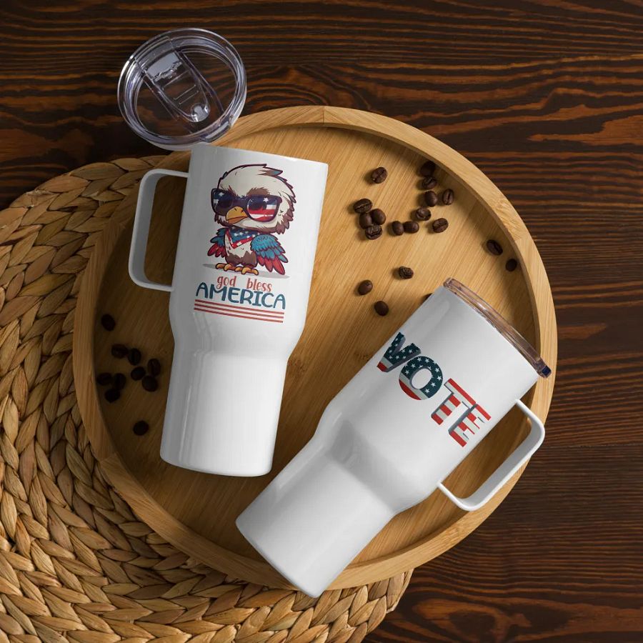 On-the-Go Pro Stainless Steel Travel Mug with Handle product image (12)